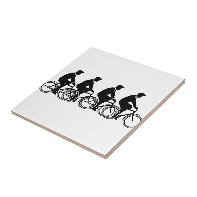 Azulejo De Cerámica Viejo Viejo Ciclismo De Moda (Lado)