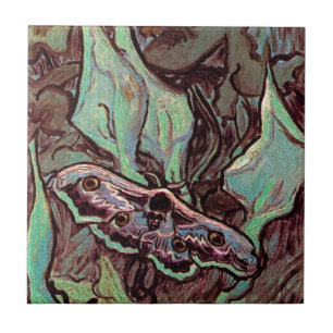 Azulejo De Cerámica Vincent Van Gogh - Gran Bella Artes de la polilla