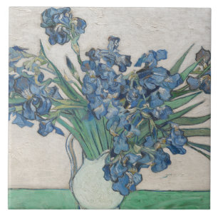 Azulejo De Cerámica Vincent van Gogh - iris