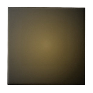 Azulejo De Cerámica Viñeta granulada de color bronceado y negro de mod