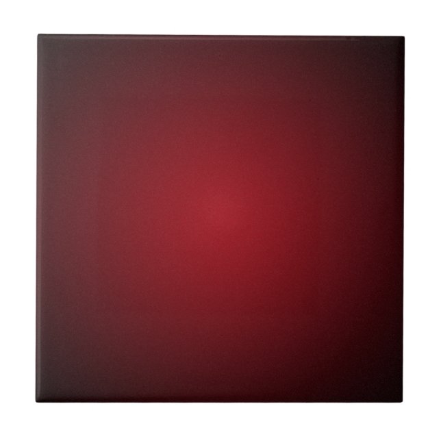 Azulejo De Cerámica Viñeta gris rojo-negro (Frente)