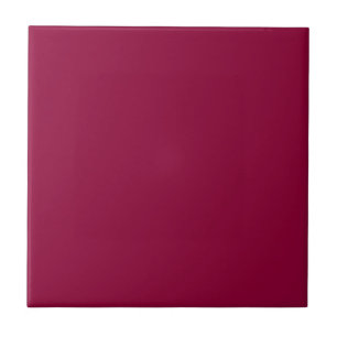 Azulejo De Cerámica Vino Tinto Sólido