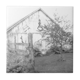 Azulejo De Cerámica Vintage Barn