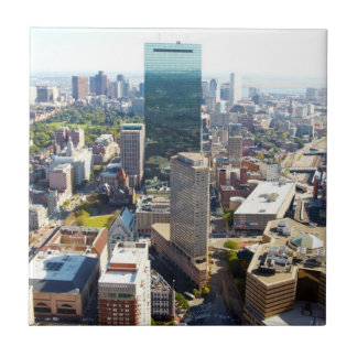 Azulejo De Cerámica Vista aérea de Boston 2