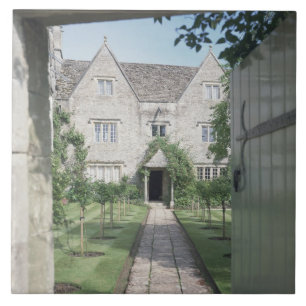Azulejo De Cerámica Vista del frente de la casa (foto)