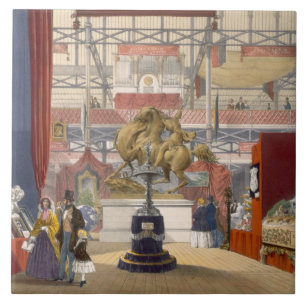 Azulejo De Cerámica Vista del soporte de los instrumentos musicales de