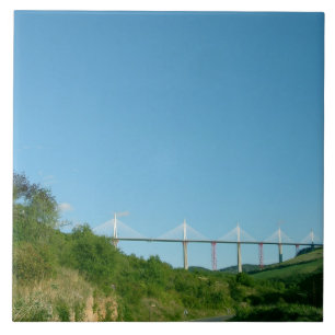 Azulejo De Cerámica Vista del viaducto, terminada en diciembre de 2004