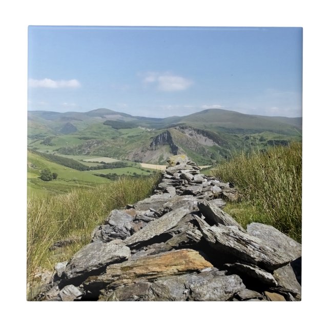 AZULEJO DE CERÁMICA VISTAS DE GALES (Frente)
