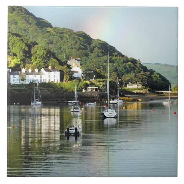 AZULEJO DE CERÁMICA VISTAS DE GALES (Frente)
