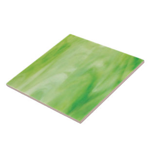 Azulejo De Cerámica Vitral verde
