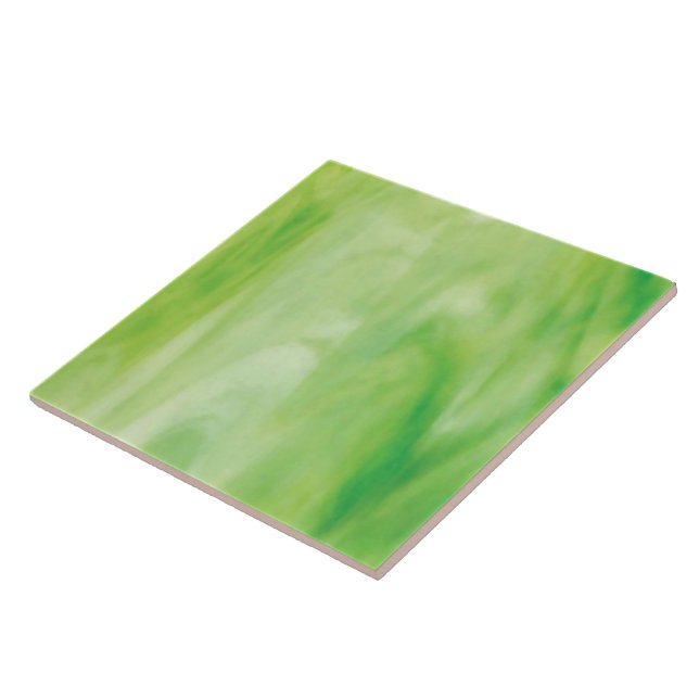 Azulejo De Cerámica Vitral verde (Lado)