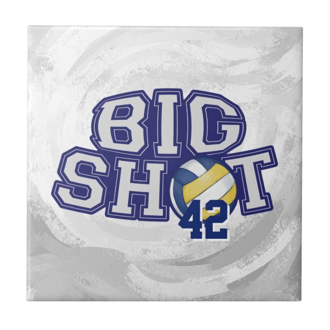 Azulejo De Cerámica Voleibol Big Shot (Frente)