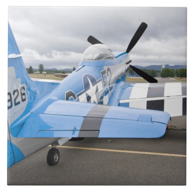 Azulejo De Cerámica Washington, Olympia, airshow militar. 3 (Frente)