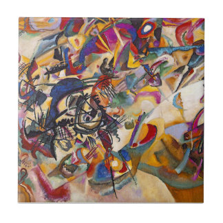 Azulejo De Cerámica Wassily Kandinsky - Composición 7 Arte Abstracto