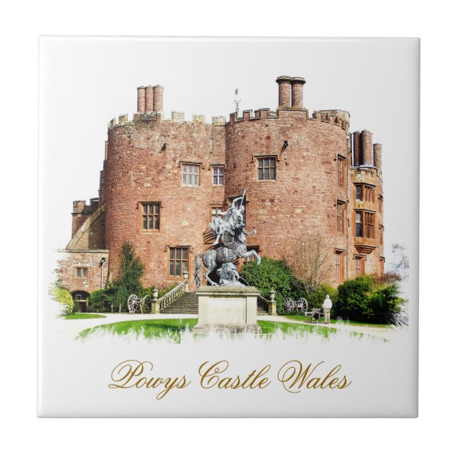 AZULEJO DE CERÁMICA WELSH CASTLES (Frente)