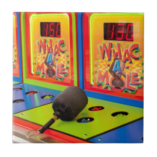 Azulejo De Cerámica Whats A Mole Arcade Game