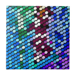 AZULEJO DE CERÁMICA WILDFLOWERS