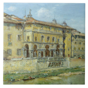 Azulejo De Cerámica William Merritt Chase - Florencia