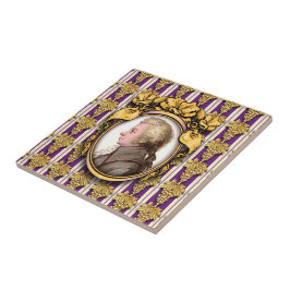 Azulejo De Cerámica Wolfgang Amadeus Mozart
