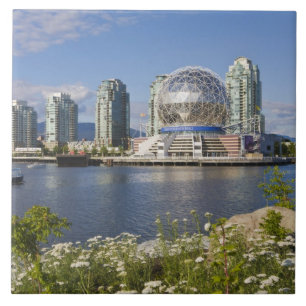 Azulejo De Cerámica World of Science, Vancouver, Columbia Británica,