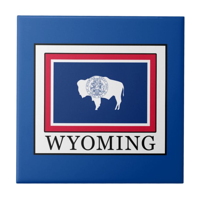 Azulejo De Cerámica Wyoming (Frente)