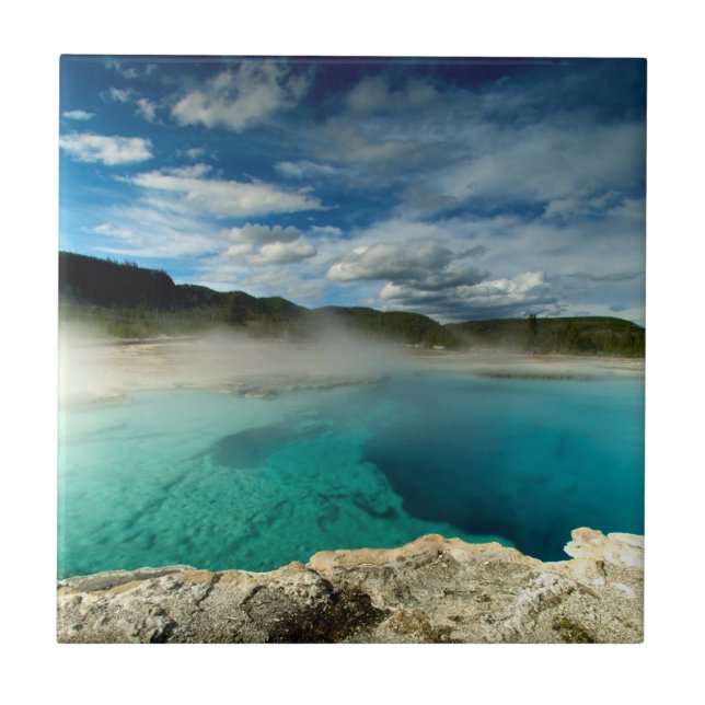 Azulejo De Cerámica Yellowstone (Frente)