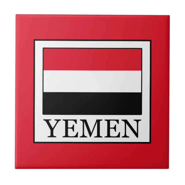 Azulejo De Cerámica Yemen (Frente)