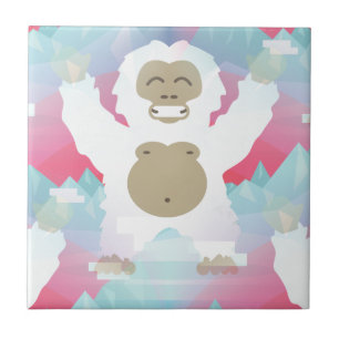 Azulejo De Cerámica yeti rosado
