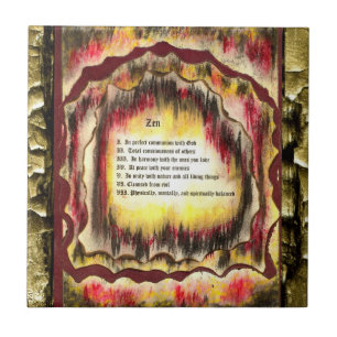 Azulejo De Cerámica Zen