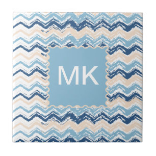 Azulejo De Cerámica ZigZag, una grieta en la costa