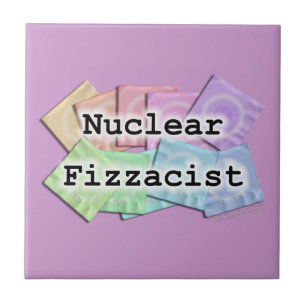 Azulejo de Coaster de Barman Fizzacista Nuclear