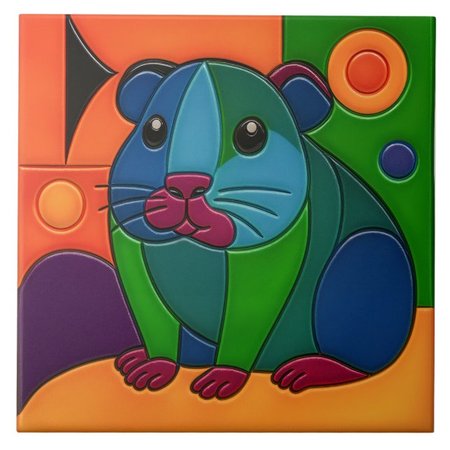 Azulejo de cobaya (Frente)