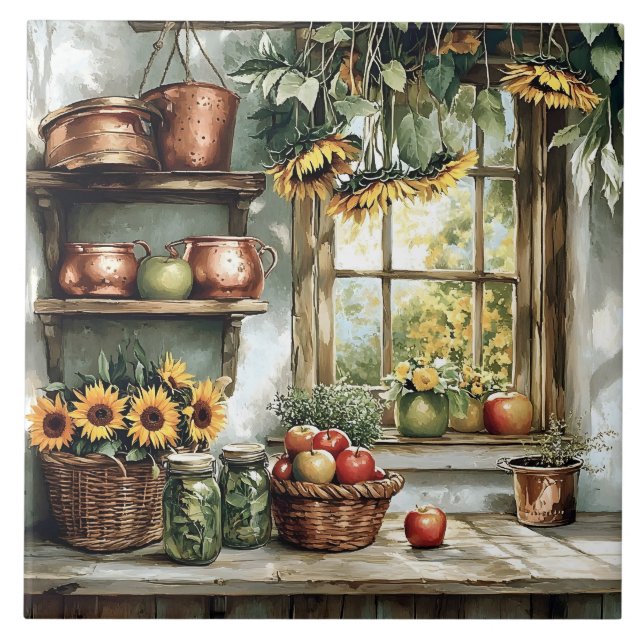 Azulejo de Cocina Vintage (Frente)
