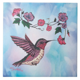 Azulejo de Colibrí
