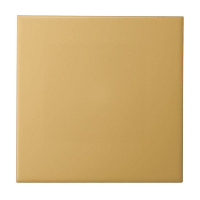 azulejo de color amarillo ocre (Frente)