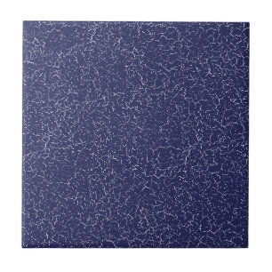 Azulejo de Color Sólido Esmalte Grieta Azul Maríti