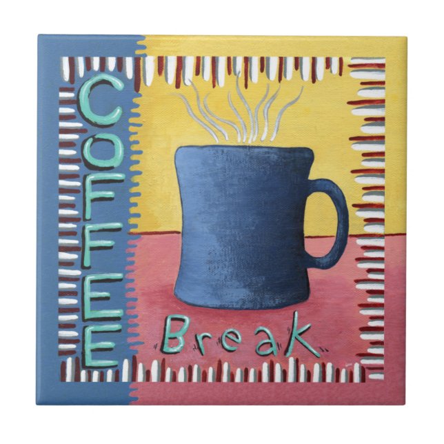 Azulejo de descanso para tomar café (Frente)