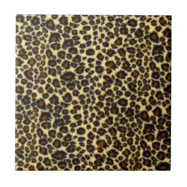 Azulejo de Estampado de Leopardo (Frente)