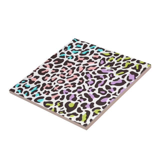 Azulejo de estampado de leopardo (Lado)