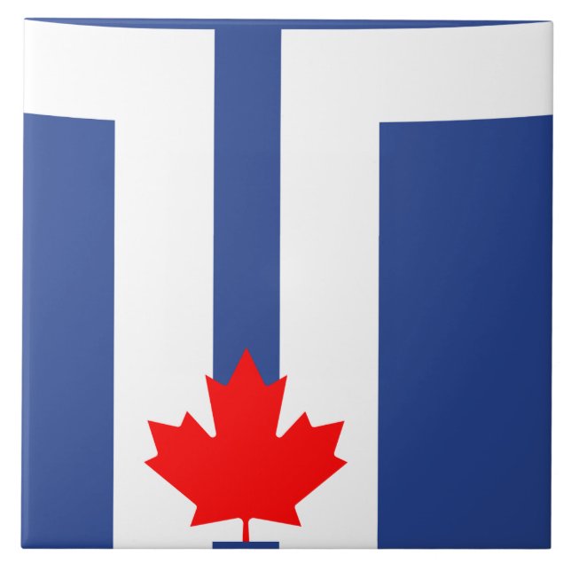 Azulejo de la bandera de Toronto (Frente)