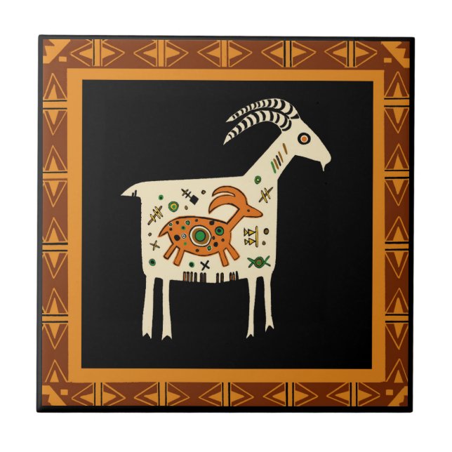 Azulejo de la montaña del suroeste MaMa (Frente)