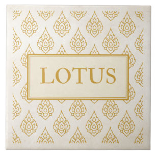 Azulejo de loto