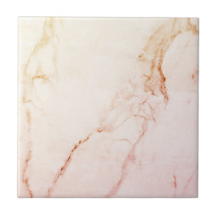 Azulejo de mármol de oro rosa elegante personaliza
