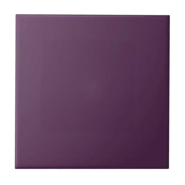 Azulejo De moda - Tile de cerámica morado oscuro (Frente)