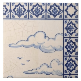 Azulejo de mural de Porto 2 de 6 arriba a la derec