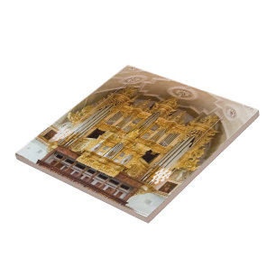 Azulejo de órgano de tubos ornamentado