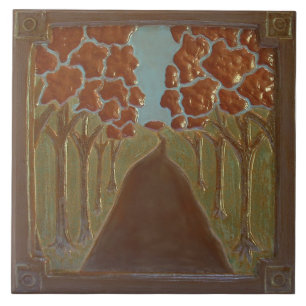 Azulejo de paisaje Craftsman