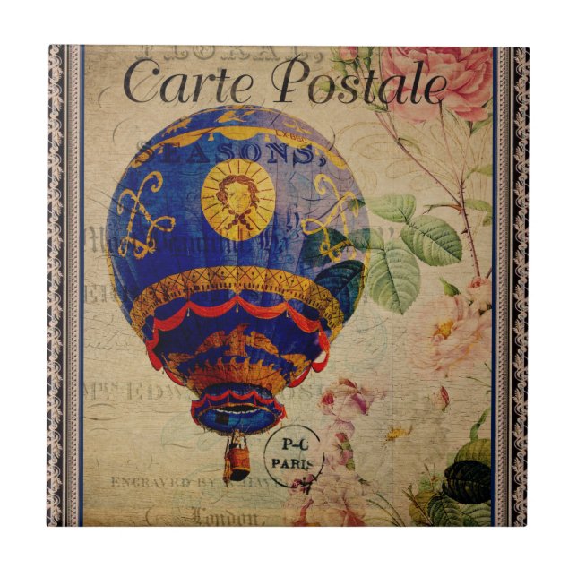 Azulejo de postal francesa (Frente)