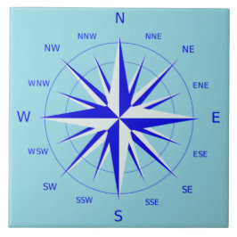 Azulejo de Rosa de los Vientos