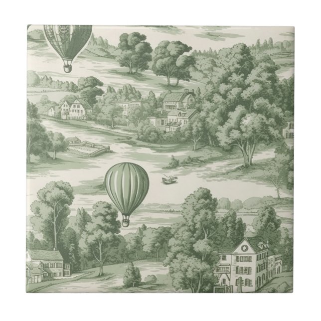 Azulejo de toile de campo verde (6) (Frente)